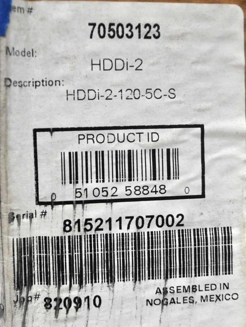 APW Wyott HDDI-2 - Item 261938