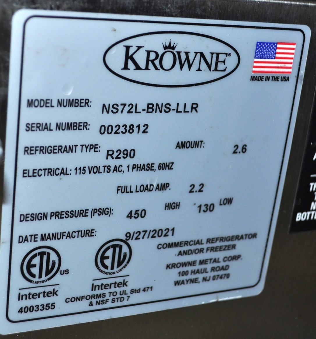 Krowne NS72L - Item 263553