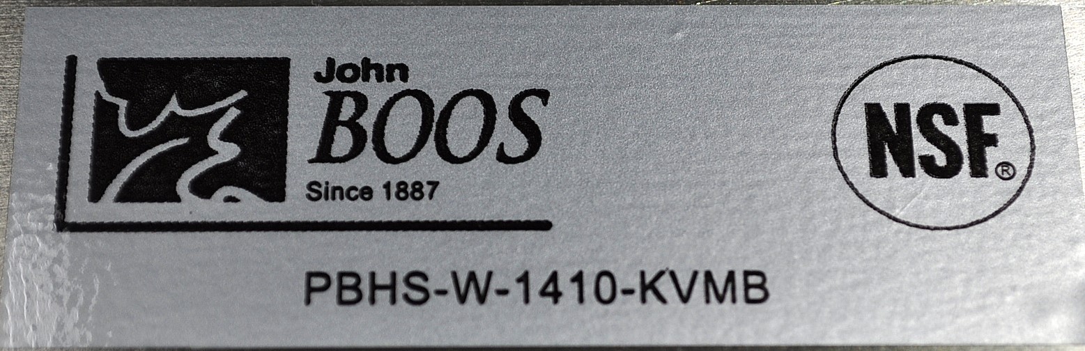 John Boos PBHS-W-1410-KVMB - Item 264170