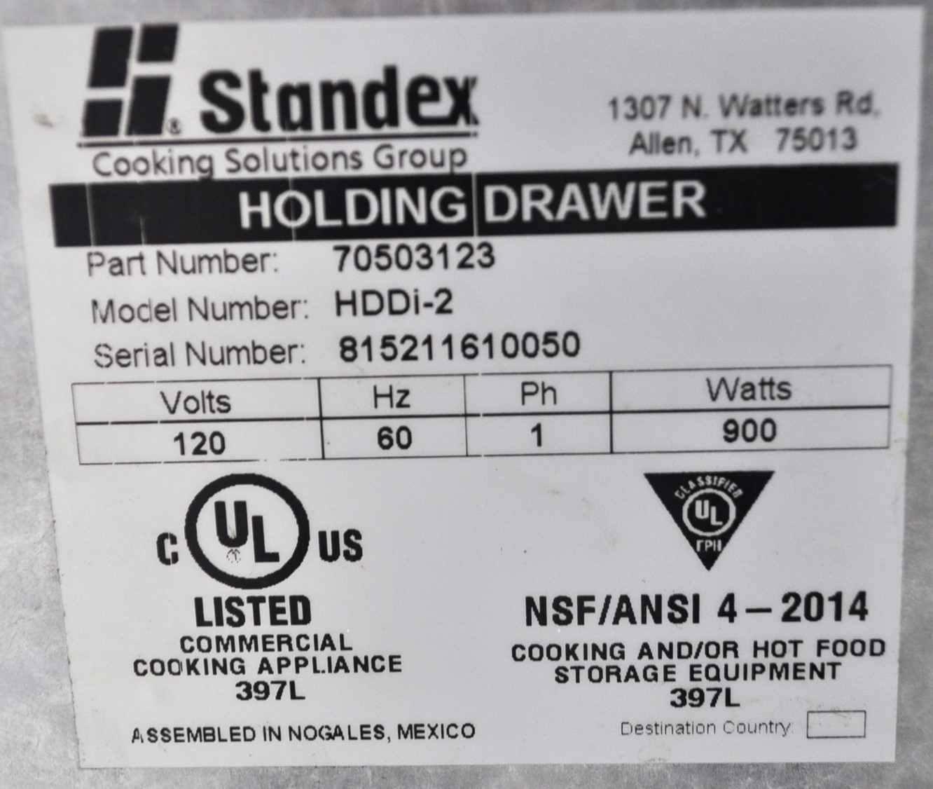 APW Wyott HDDI-2 - Item 264650