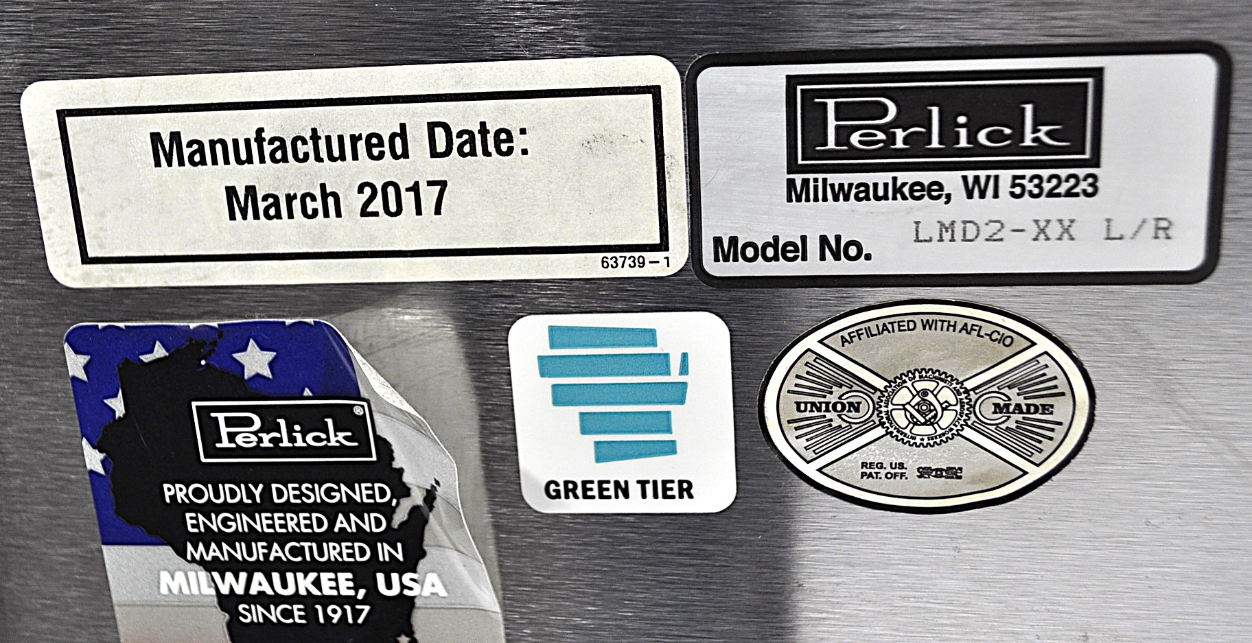 Perlick LMD2-XX L/R - Item 264652