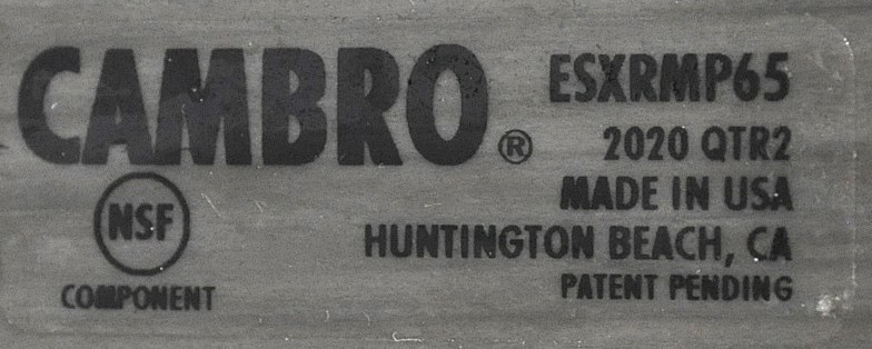 Cambro ESXRMP65 - Item 265692