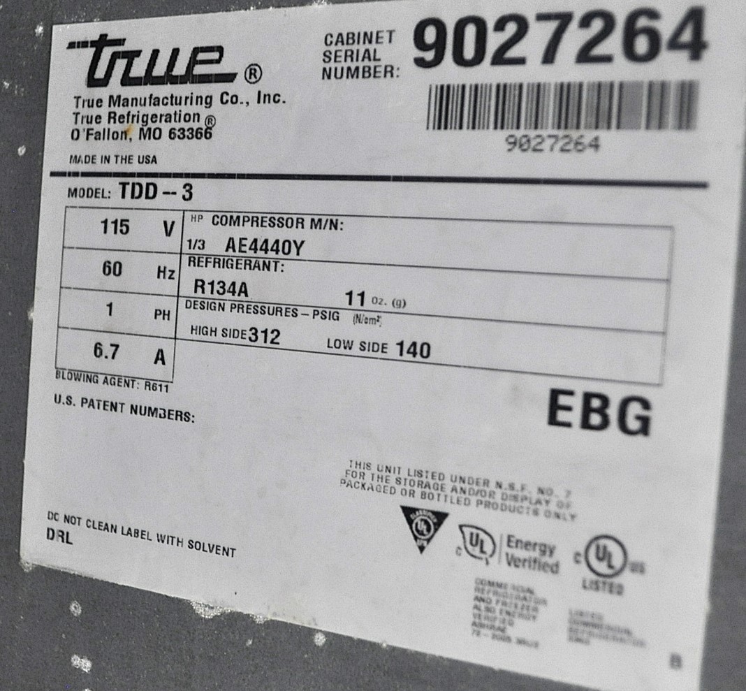 True TDD-3 - Item 265899