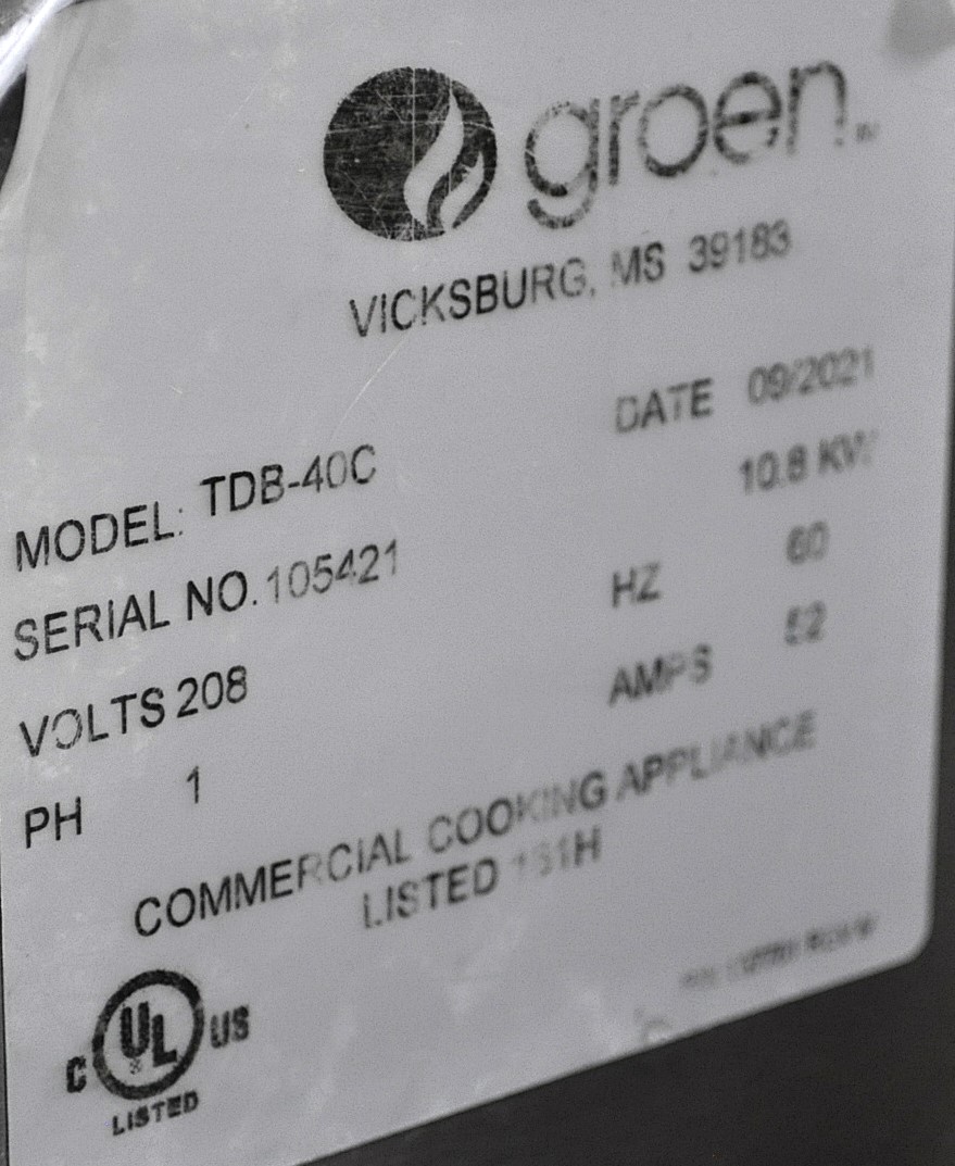 Groen TDB-40 - Item 266241