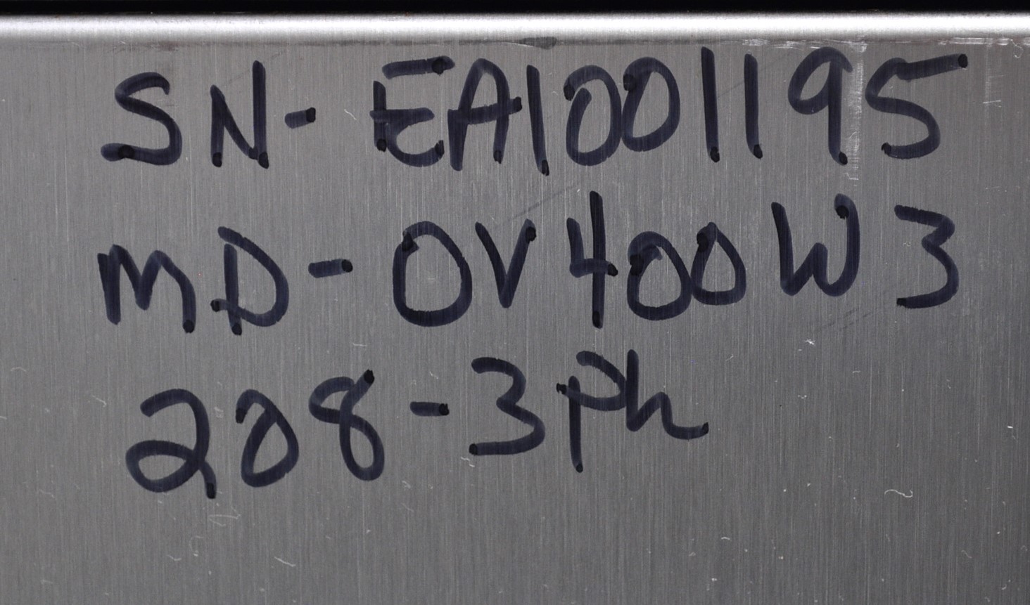 Hobart OV400W-3 - Item 266462