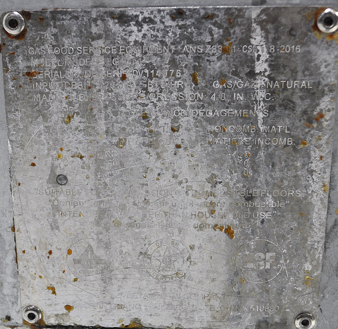 Vulcan LG400-1 - Item 266489