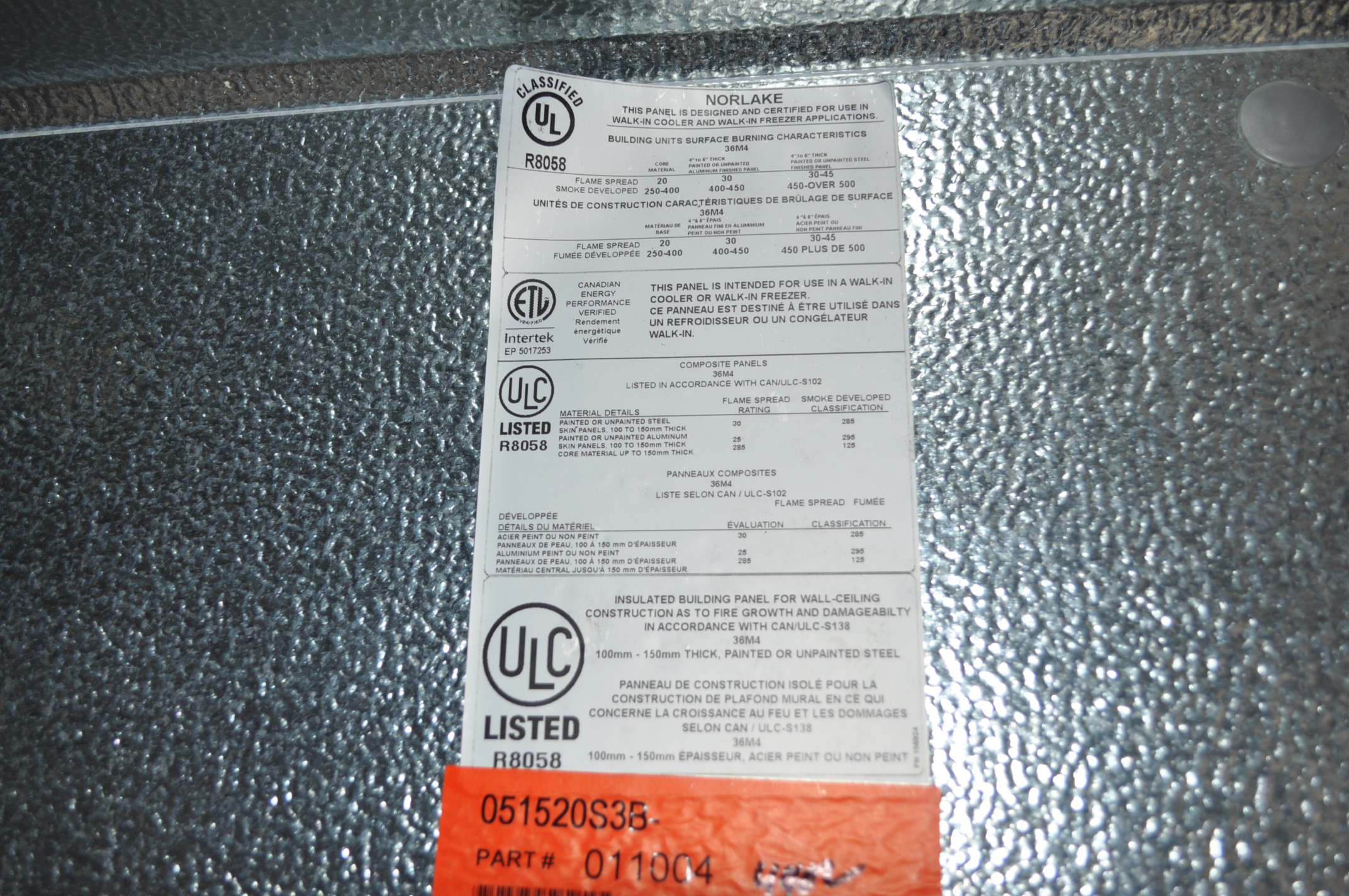 Nor-Lake KLB7768-C - Item 267710