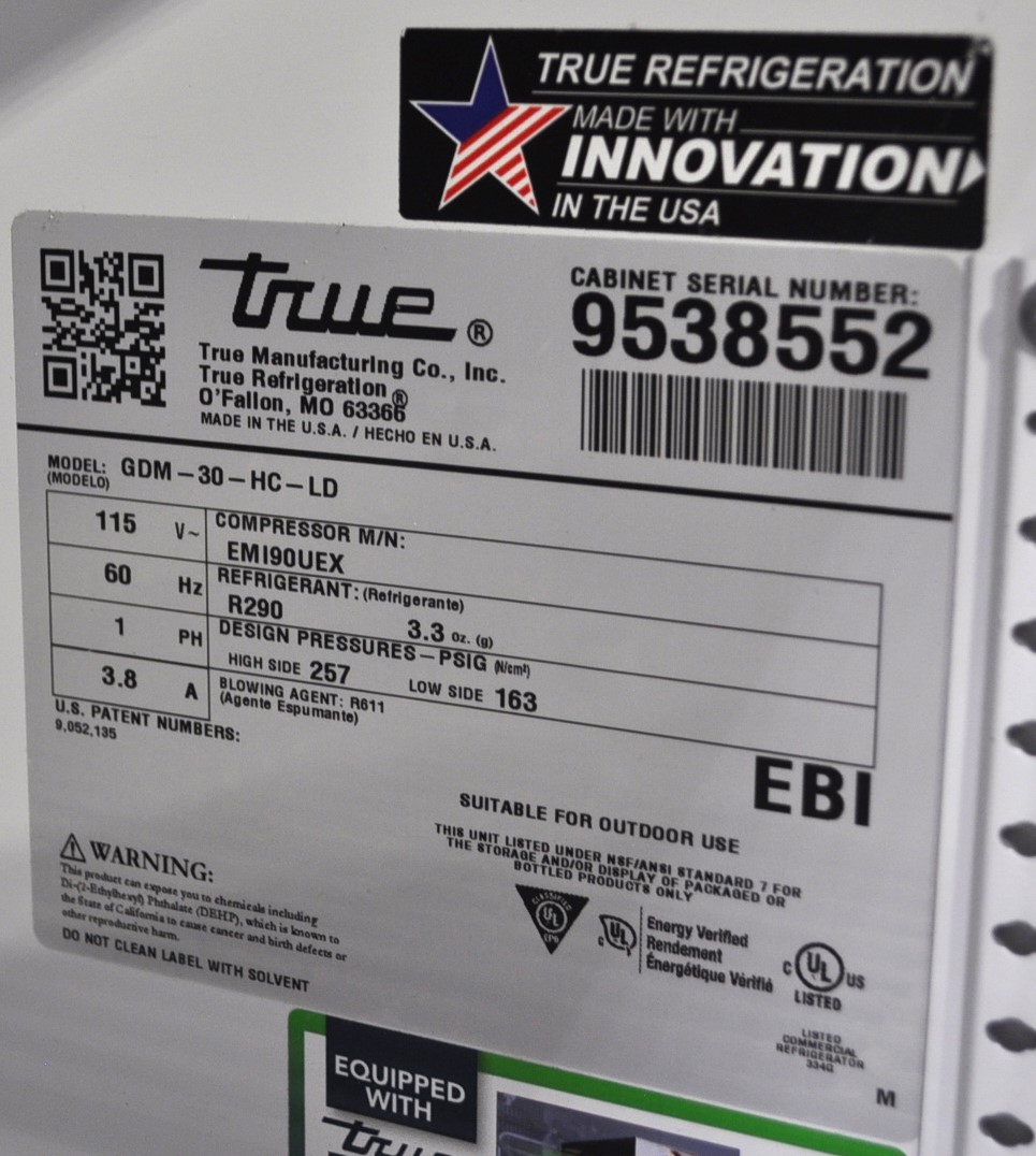 True GDM-30-HC-LD - Item 269083