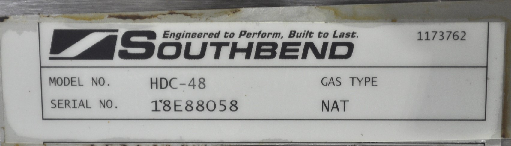 Southbend HDC-48 - Item 269288