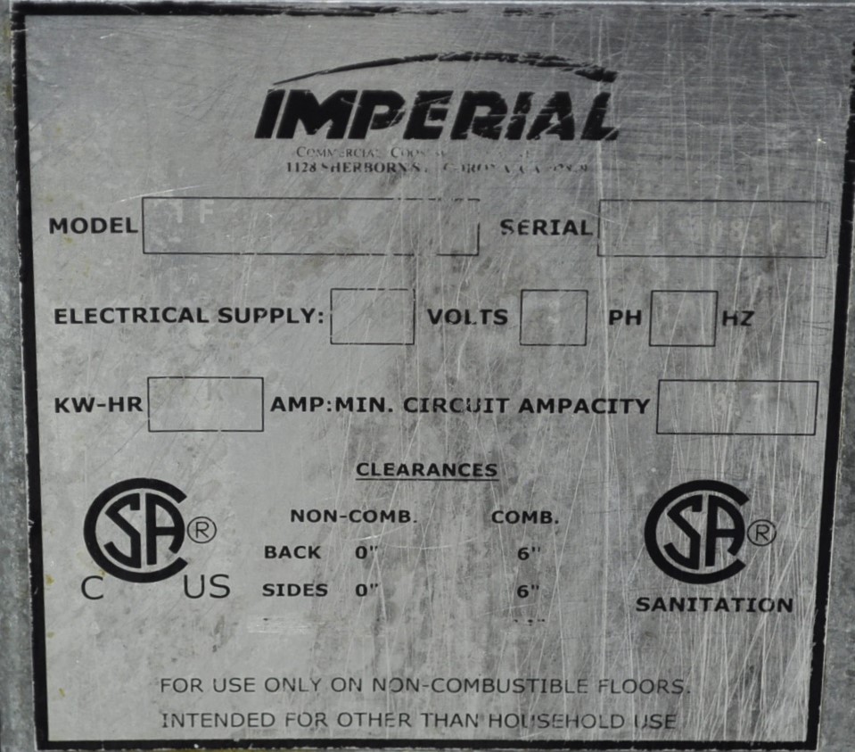 Imperial IFS-40-E - Item 270891