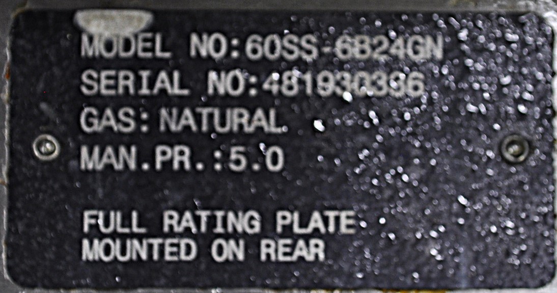 Vulcan 60SS-6B24GN - Item 270893