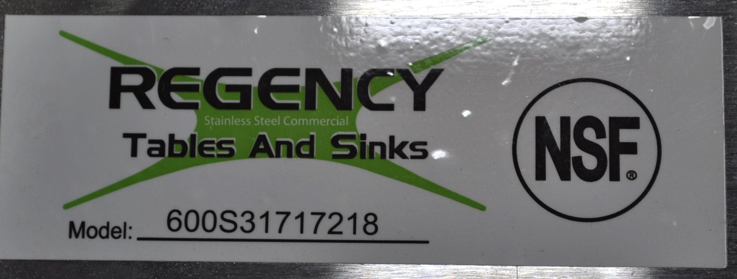 Regency Service Carts 600S31717218 - Item 271121