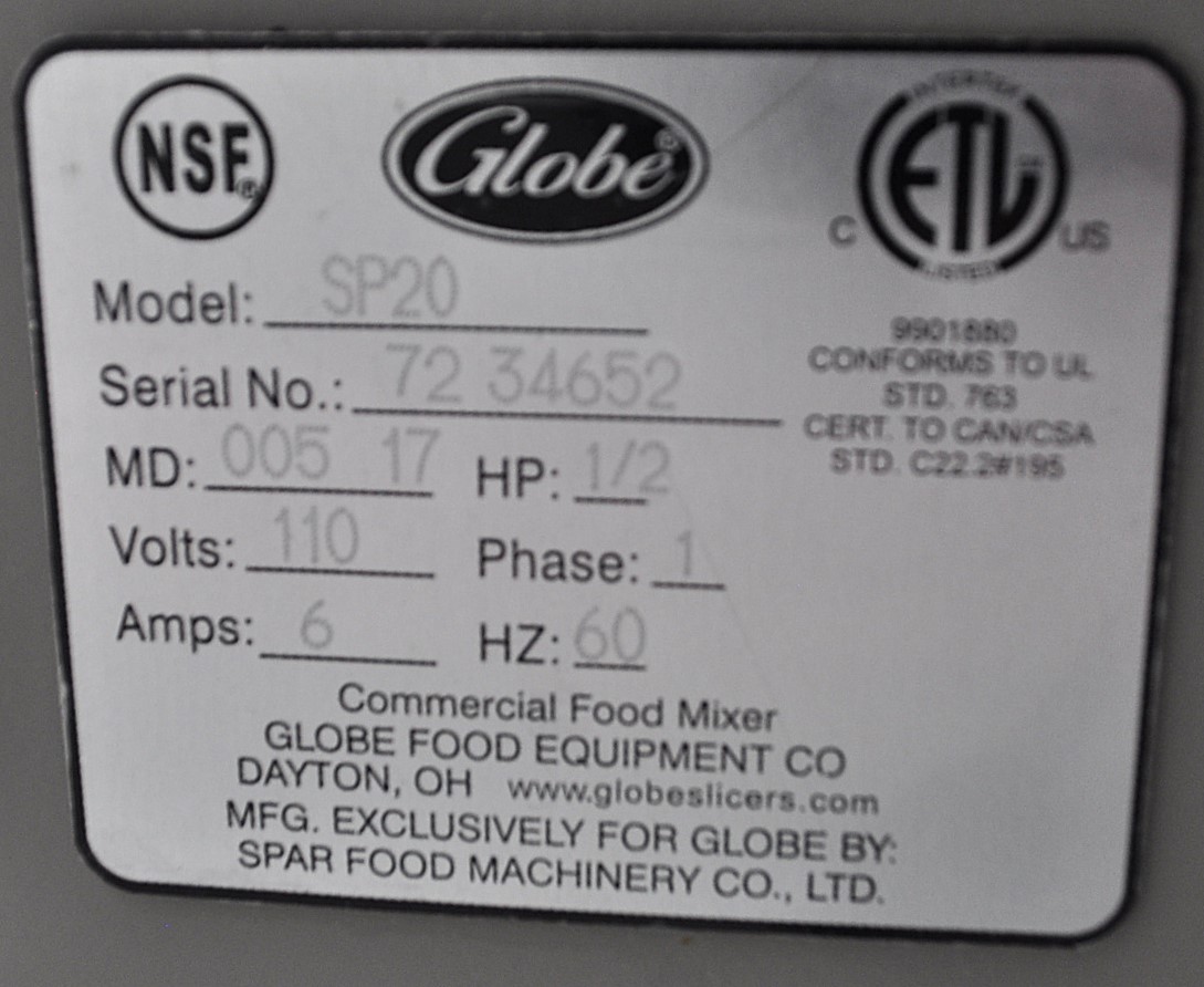 Globe SP20 - Item 271326