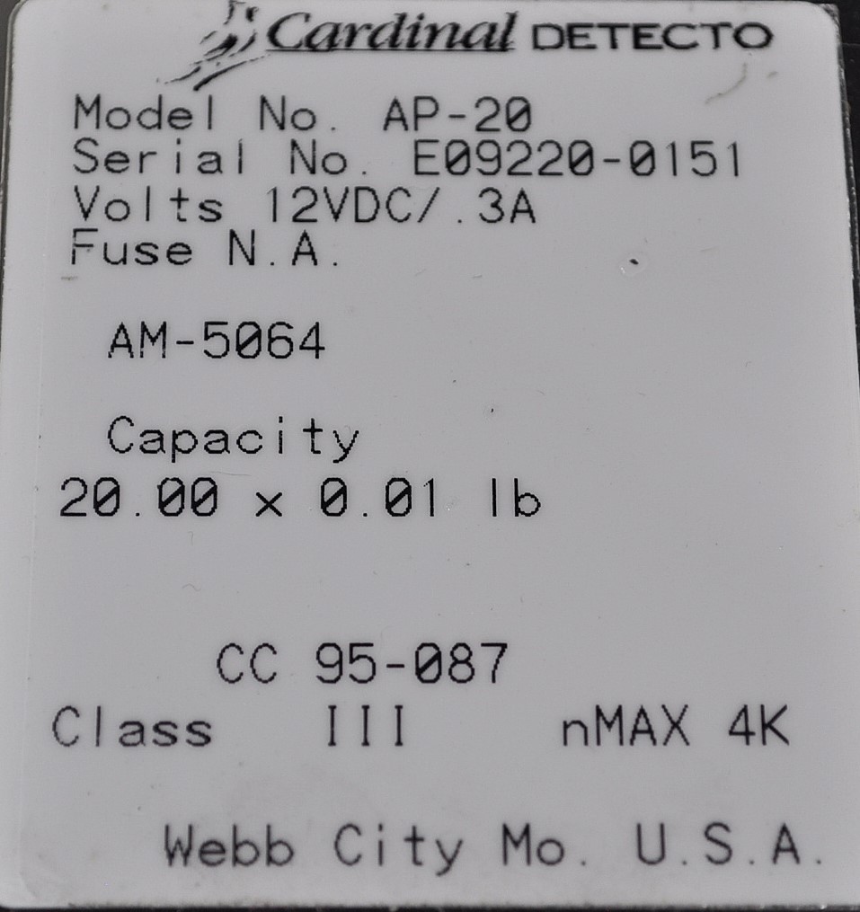 AP 20 - Item 274655