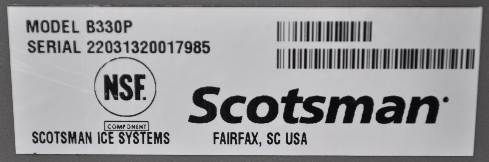 Scotsman NH0422A - Item 274752