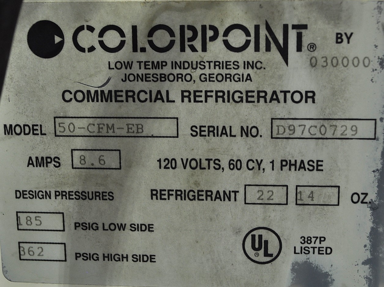 Colorpoint 50 CFM EB - Item 274812