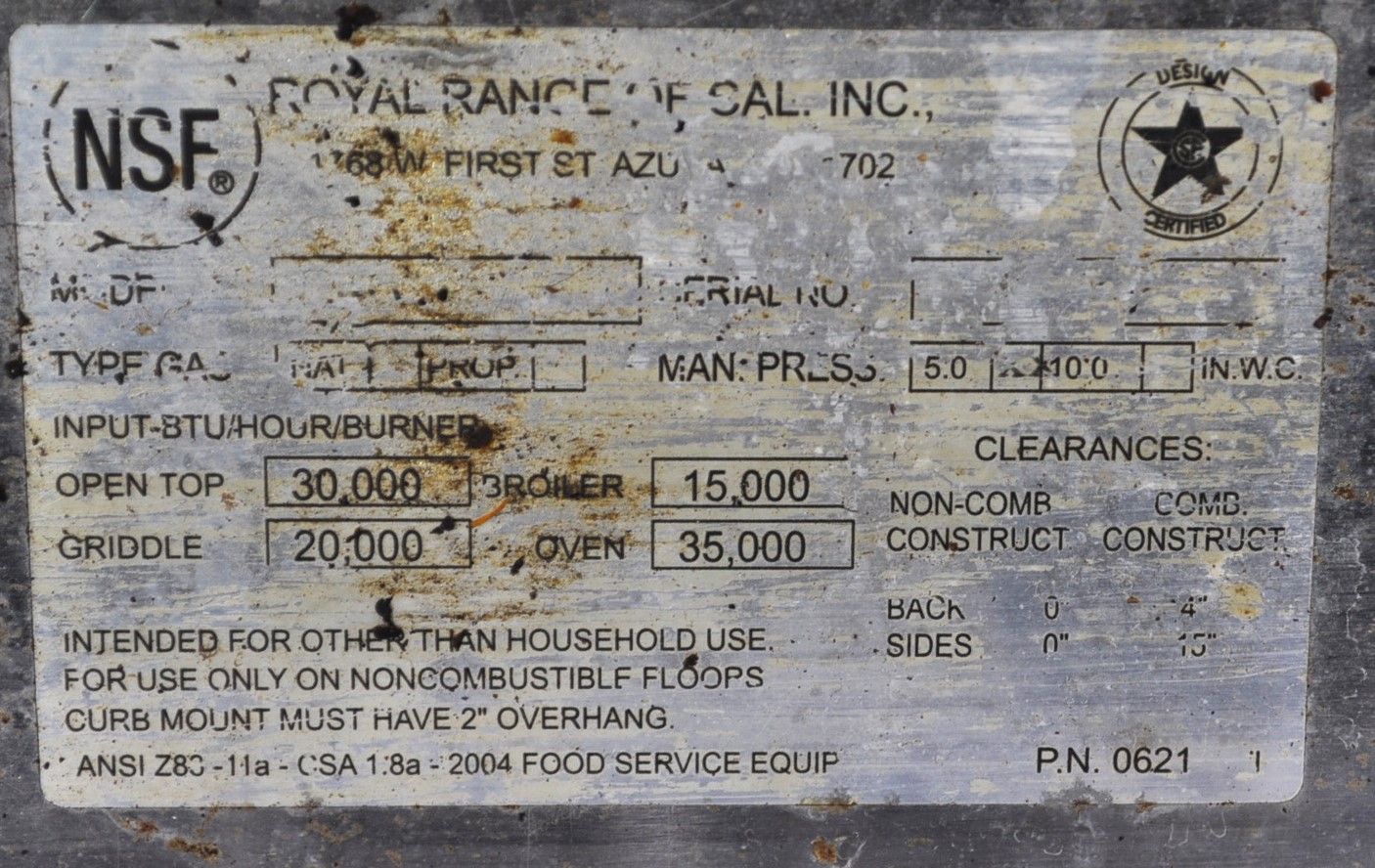 Royal Range RR-6-36 - Item 275241