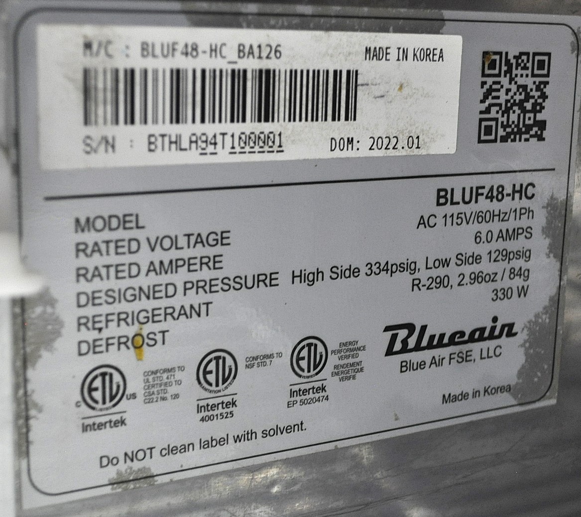 Blue Air BLUF 48 HC - Item 275473