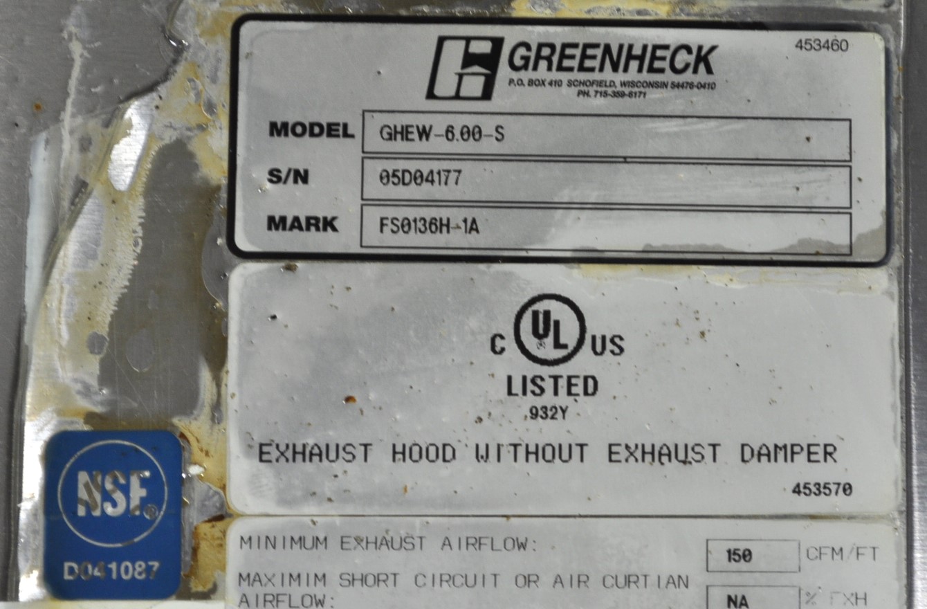 Greenheck GHEW 6.00 S - Item 276024