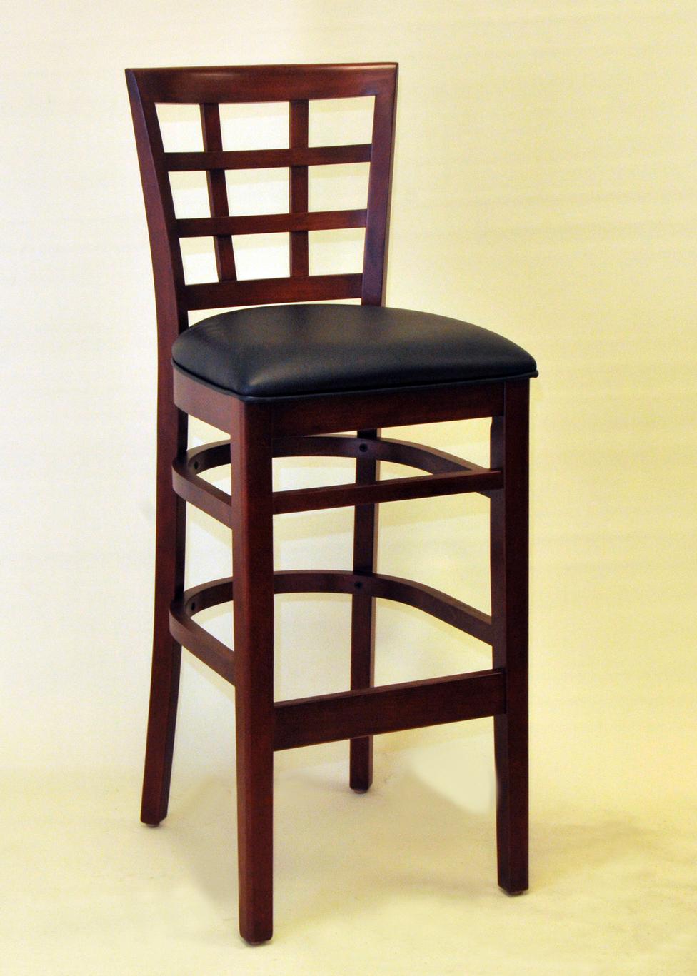Atlanta Booth & Chair WC804-BS BL - Item 117426