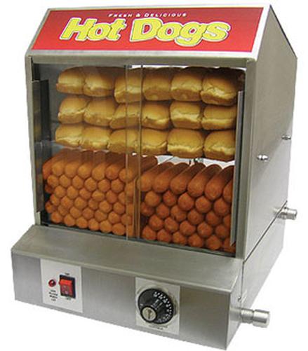 Benchmark Doghouse Commercial Hot Dog Steamer Cooker Machine Merchandiser 60024 