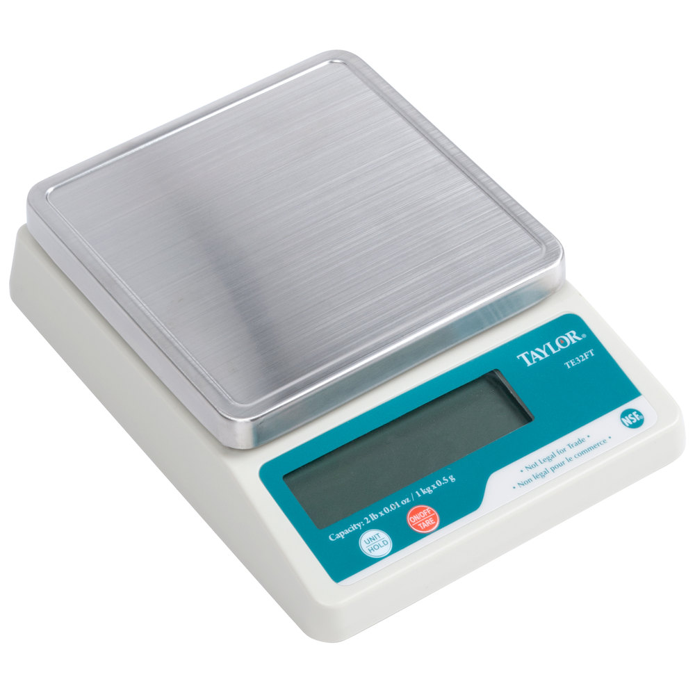 Taylor TE22FT Commercial Kitchen Digital Portion Control Scale