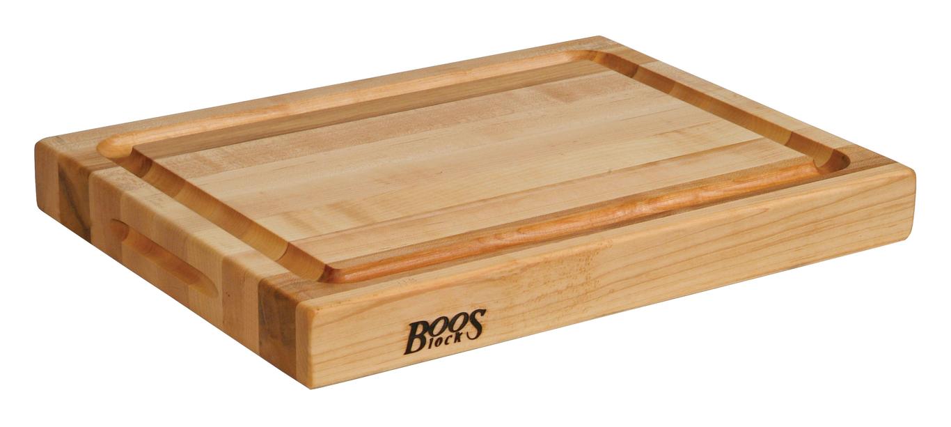 John Boos Ra02 Grv Maple 20 X 15 Deluxe Barbecue Cutting Board W Groove 