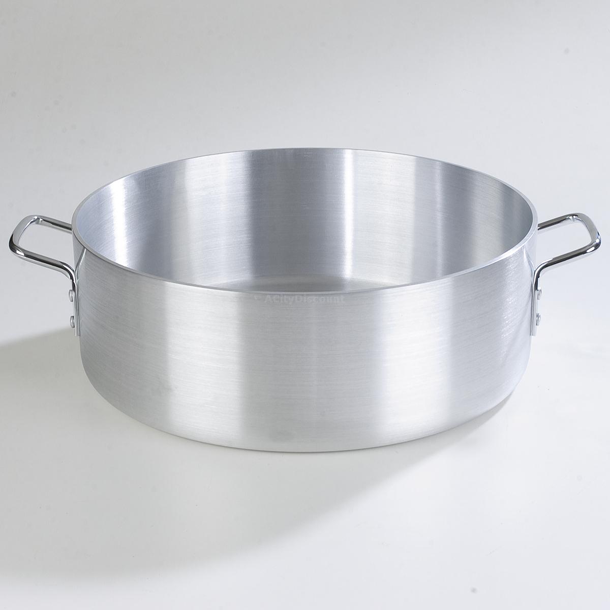 Thunder Group Stainless Steel Brazier, 25-Quart