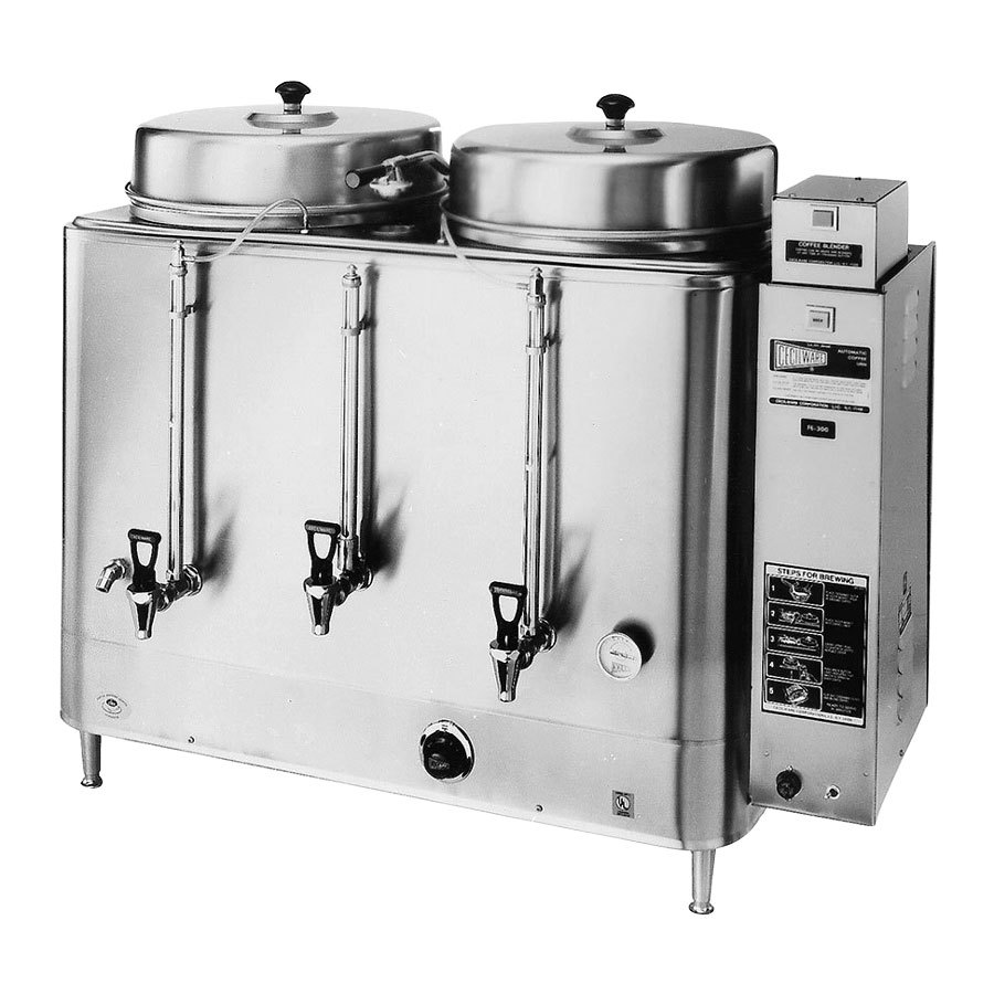 Bunn 20500.0000 Twin 3 Gallon Automatic Electric Coffee Urn 120/208v/60/1-ph