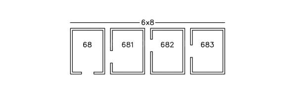 Nor-Lake KLX68-C - Item 153272