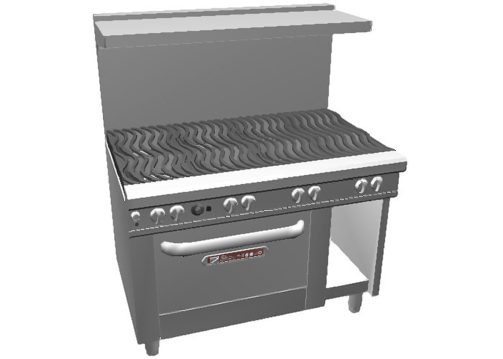 Southbend 4482AC 48" Ultimate Range w/ Wavy Grates & Convection Oven