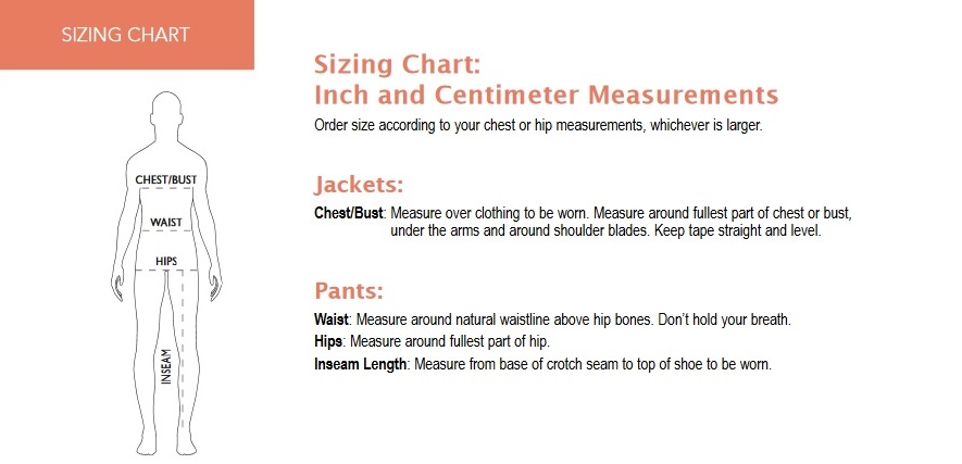 Sizing Chart 1