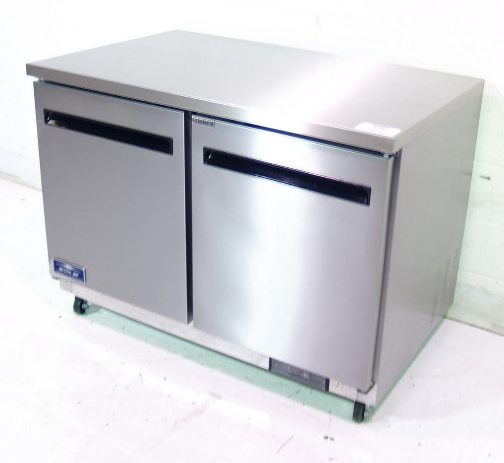 Arctic Air AUC48RZ 48 Undercounter Cooler 2 Doors Stainless Exterior