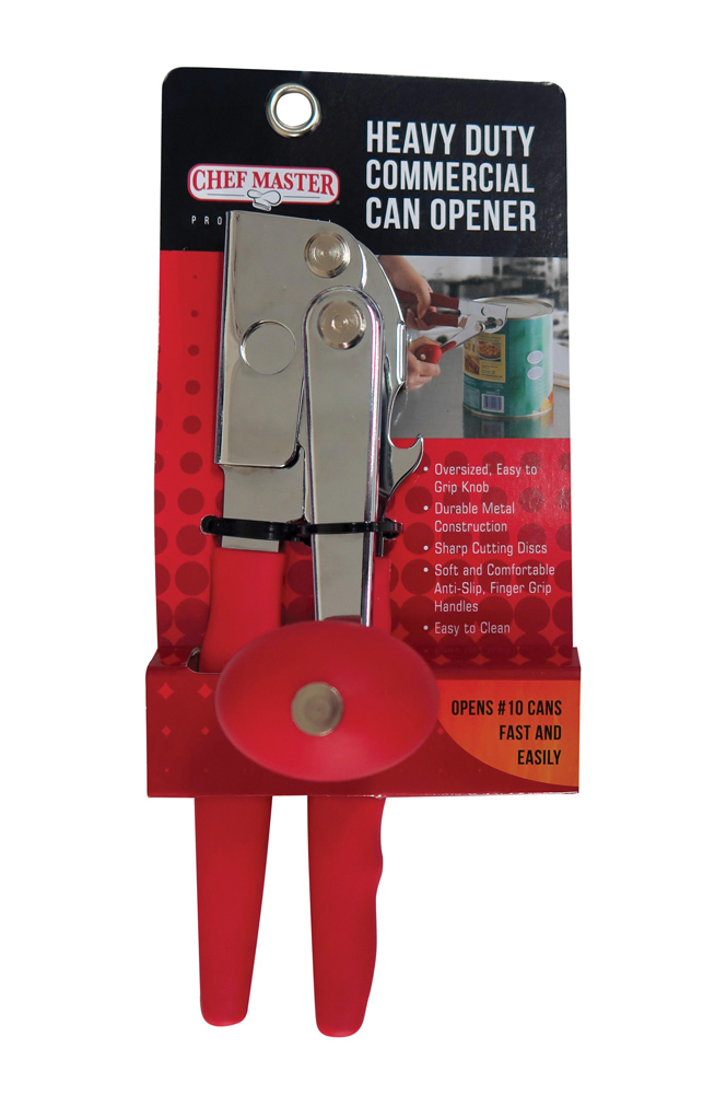 Chef-Master 90056 Heavy-Duty Commercial Can Opener - USA