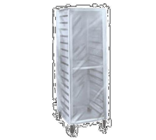 Winholt Heavy Duty Clear Bakery Rack Cover With 3 Zippers - Fits Standard Sheet Pan Racks