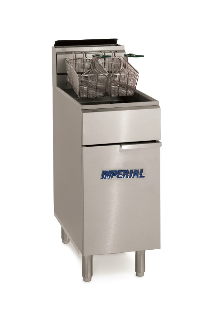 Imperial Range IFS-40-D 40-45lb Gas Deep Fryer 115K BTUs