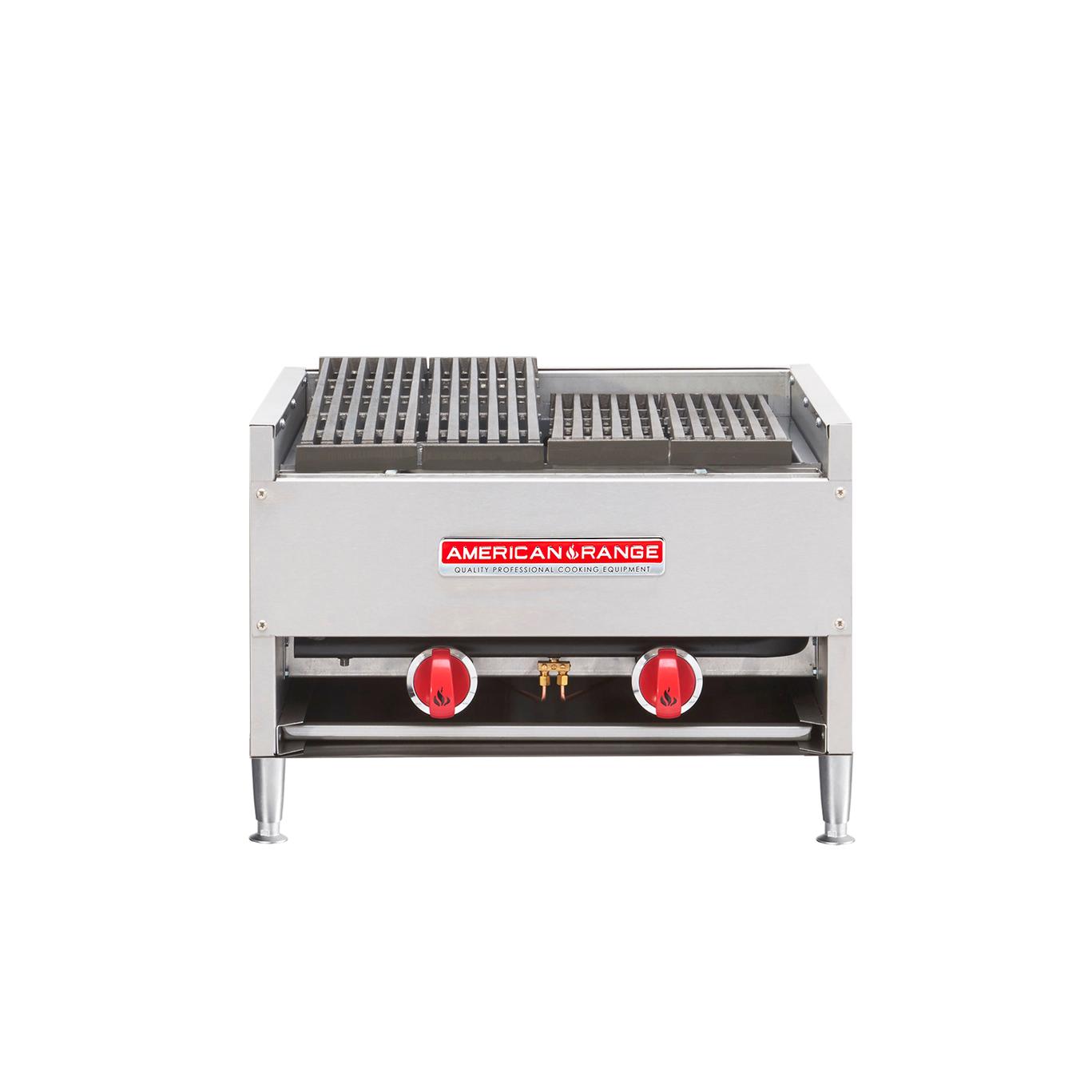 American Range Aecb-24 Heavy Duty 24 Inch Lava Rock Gas Charbroiler Counter  MO for sale online eBay
