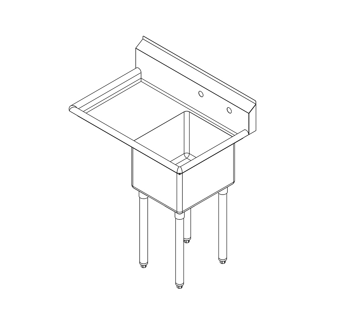 Falcon Food Service E1C-16X20-L-18 - Item 234834