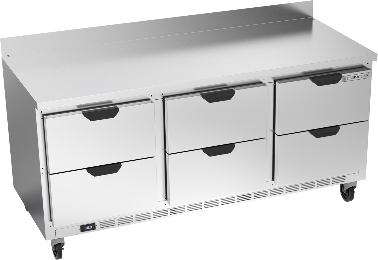 Beverage Air WTRD72AHC-6 - Item 257522