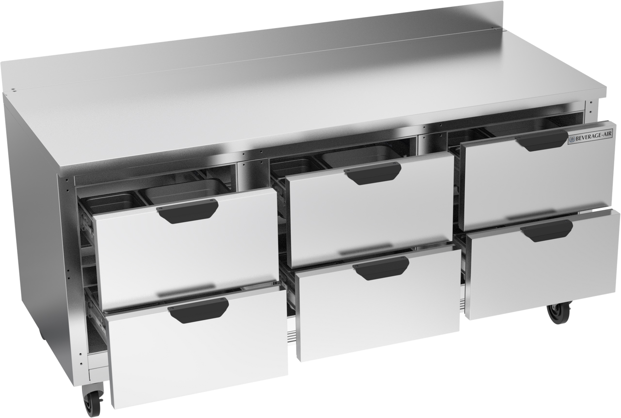 Beverage Air WTRD72AHC-6 - Item 257522