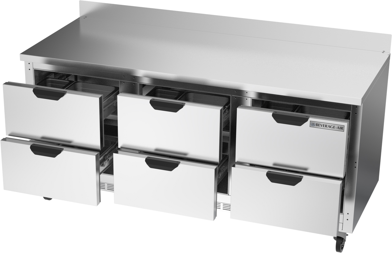 Beverage Air WTRD72AHC-6 - Item 257522