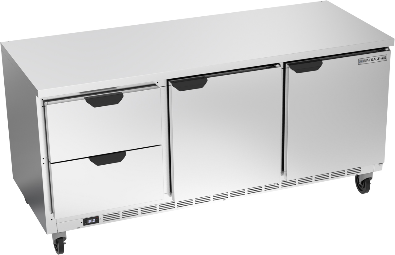 Beverage Air WTRD72AHC-2-FLT - Item 257560