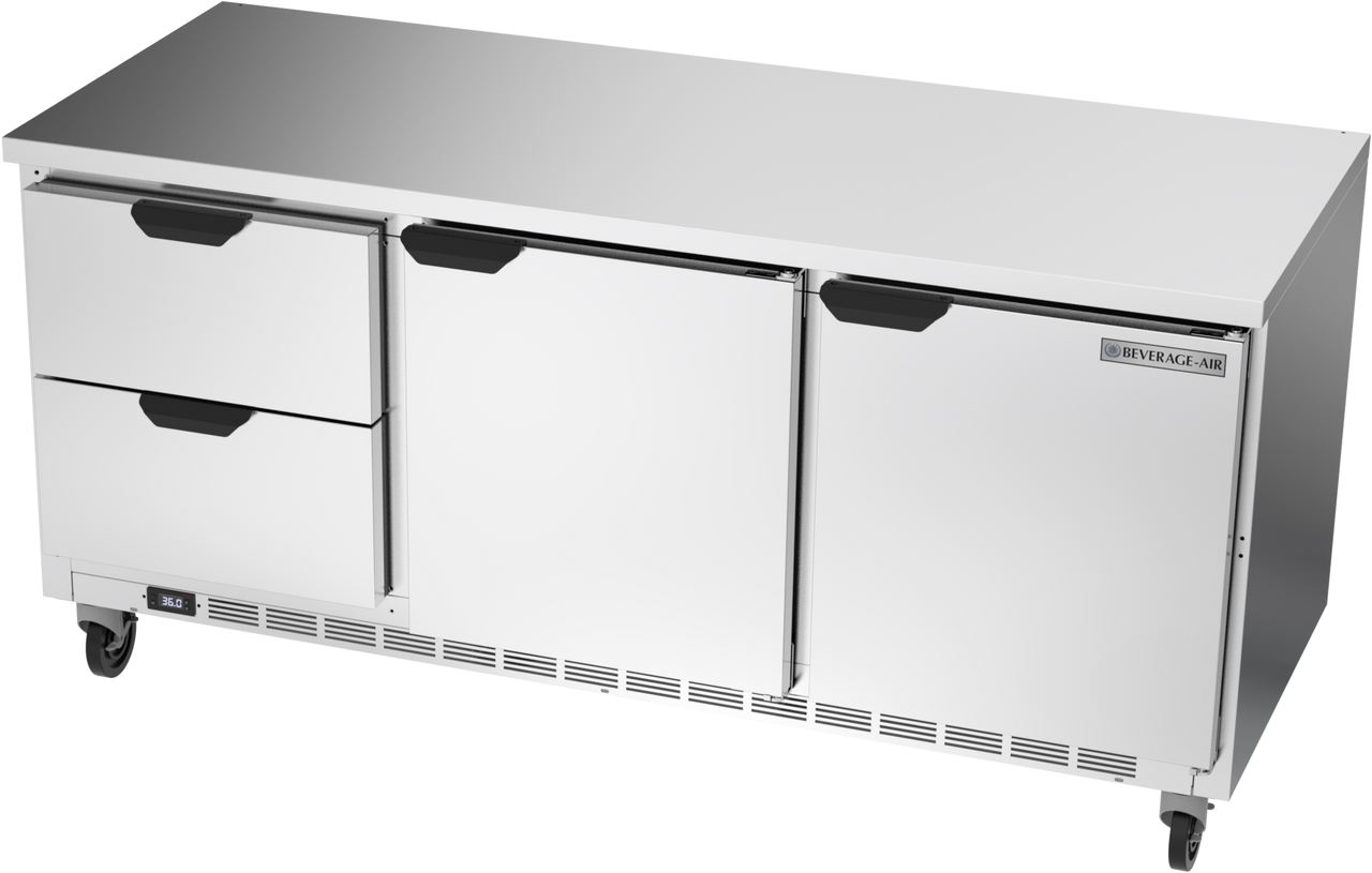 Beverage Air WTRD72AHC-2-FLT - Item 257560