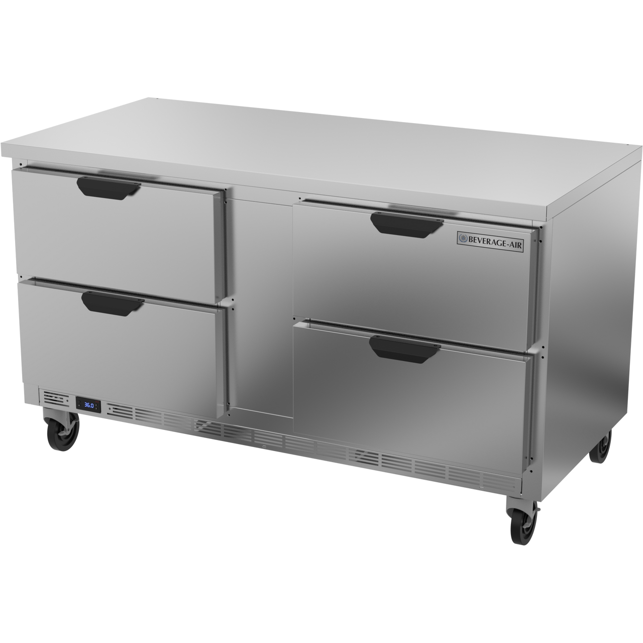 Beverage Air WTRD60AHC-4-FLT - Item 257704