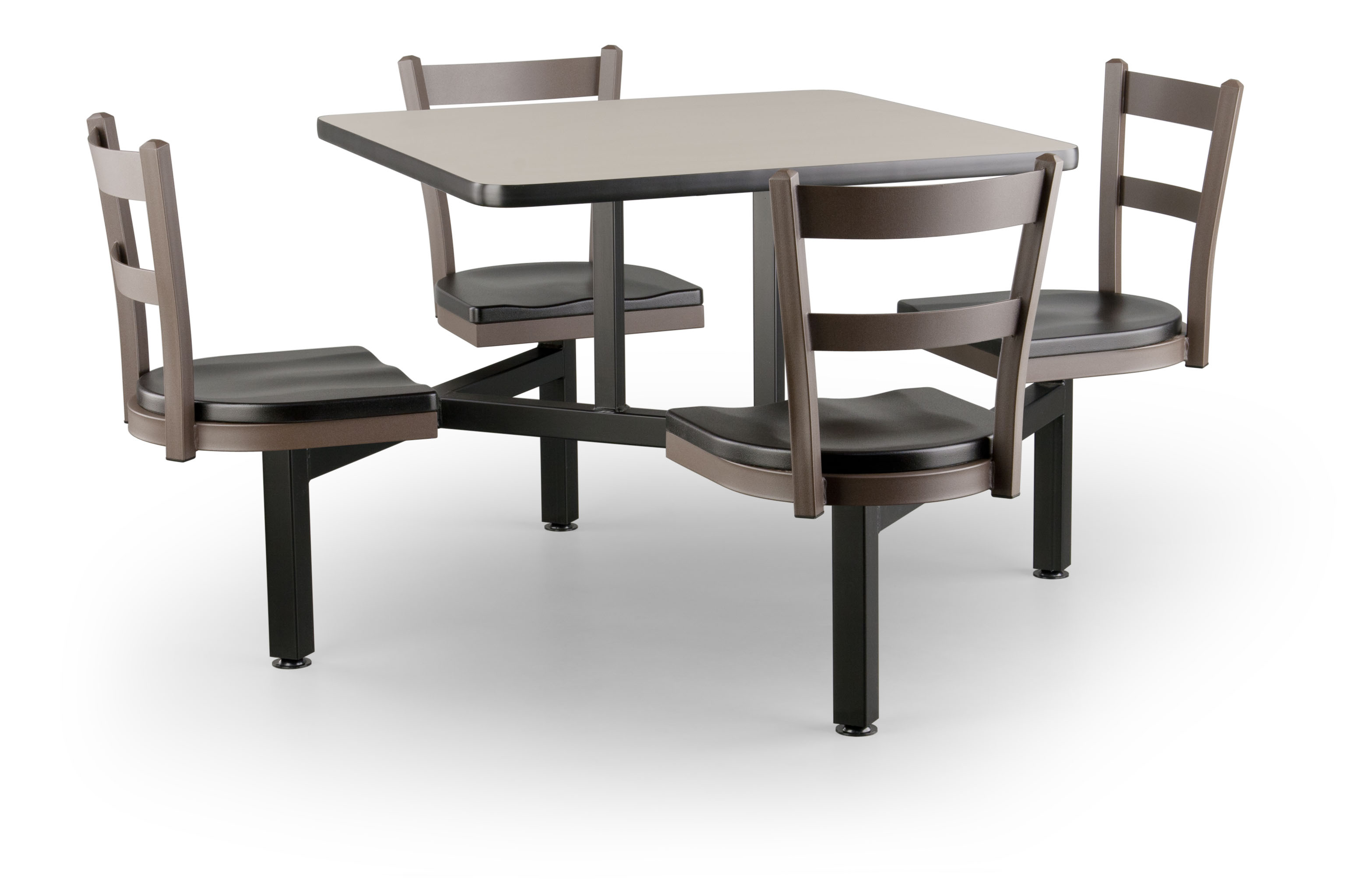 Just Chair Manufaturing CLUS-SQ36-4S-MB - Item 257971