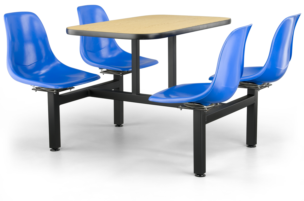 Just Chair Manufaturing CLUS-SQ42-4S-BB - Item 257973