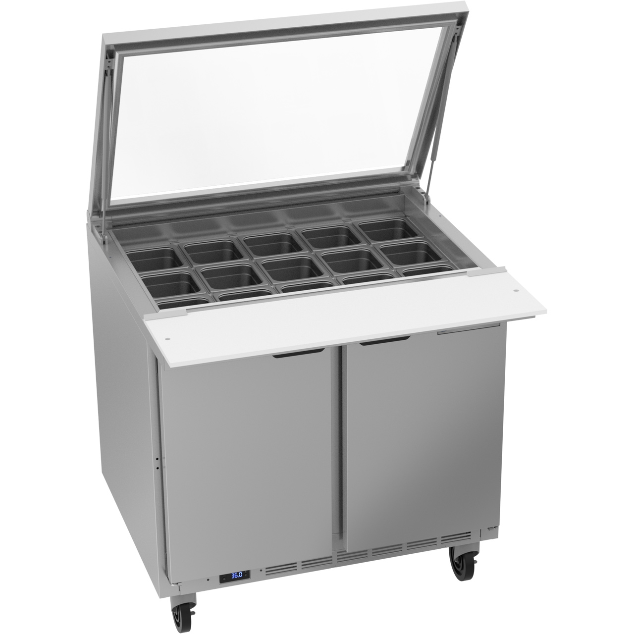 Beverage Air SPE36HC-15M-STL - Item 259529