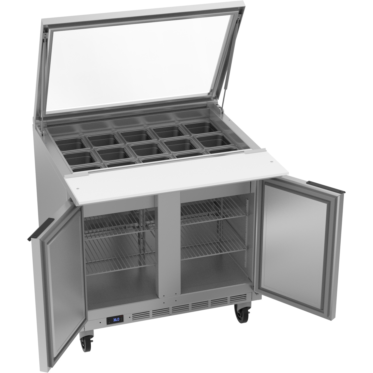 Beverage Air SPE36HC-15M-STL - Item 259529