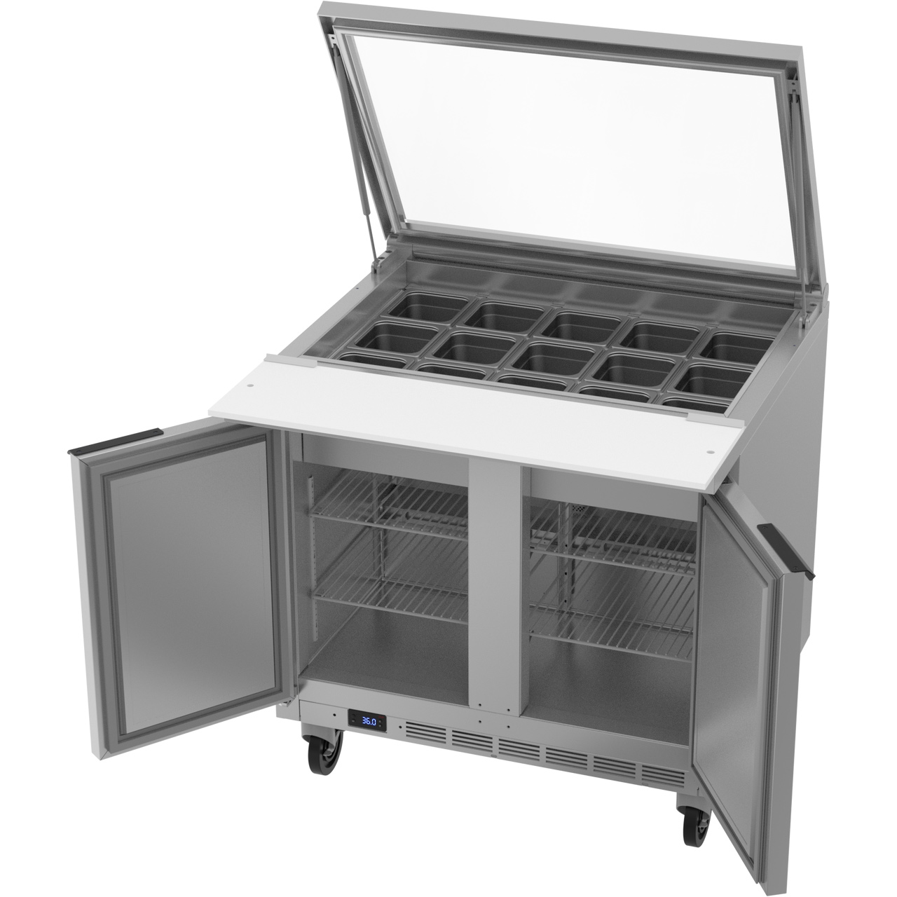 Beverage Air SPE36HC-15M-STL - Item 259529