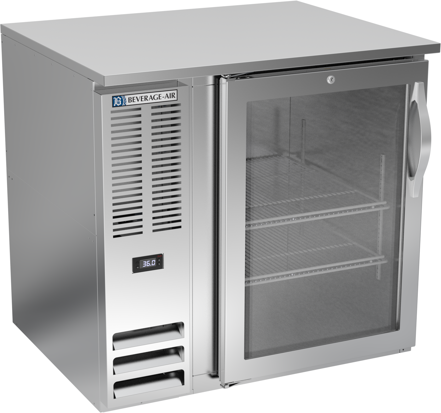 Beverage Air BB36HC-FG-S - Item 260158